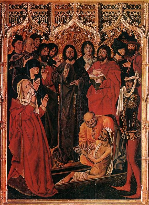 FROMENT, Nicolas The Raising of Lazarus dh France oil painting art